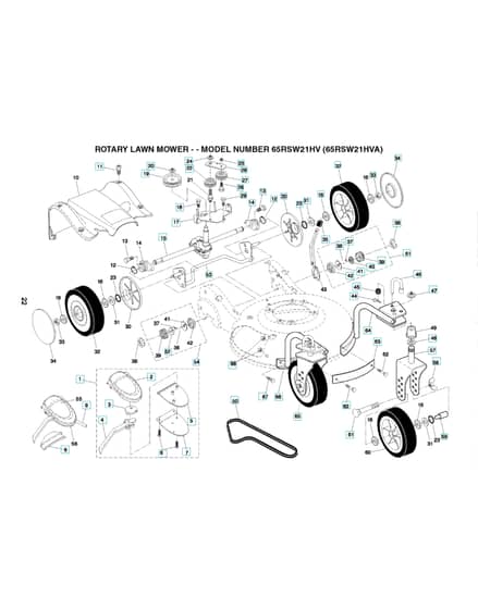 Husqvarna 65RSW21HVA - Repair Parts 2
