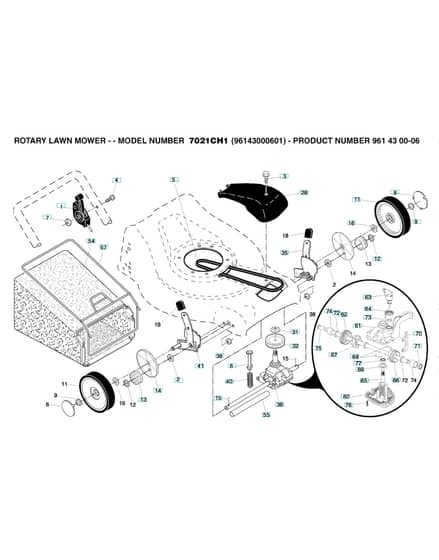 Husqvarna 7021CH1 - Repair Parts 2