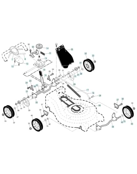 Husqvarna 7021R - Drive