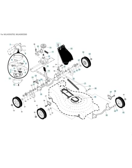 Husqvarna 7021RB - Drive