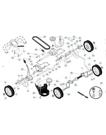 Husqvarna 7022KR - Drive