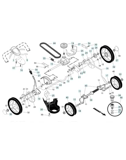 Husqvarna 8522 RLS - Drive