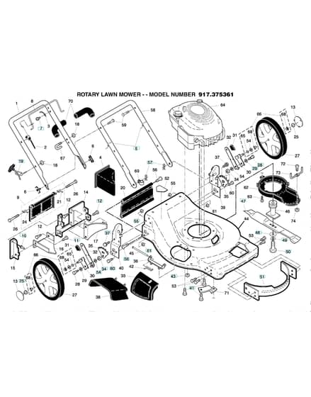 Husqvarna 917.375361 - Repair Parts