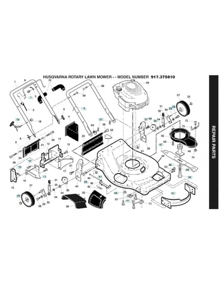 Husqvarna 917.37581 - Repair Parts