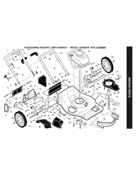 Husqvarna 917.37582 - Repair Parts