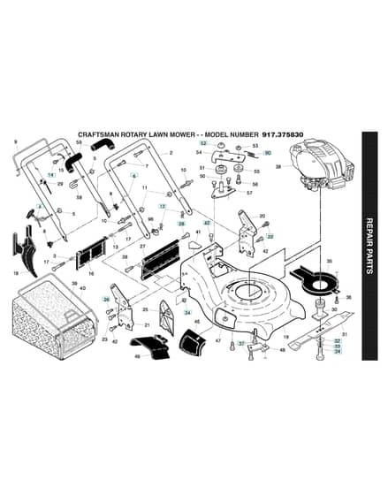 Husqvarna 917.37583 - Repair Parts