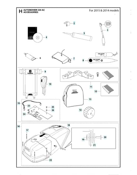 Husqvarna Automower 220 Ac - Accessories 2