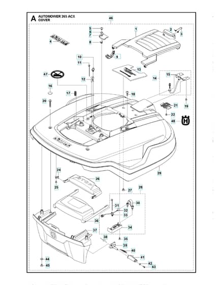 Husqvarna Automower 265 Acx - Cover