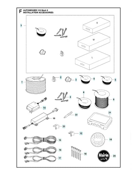 Husqvarna Automower 310 Mark Ii - Installation Accessories
