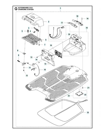 Husqvarna Automower 315X - Charging Station