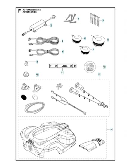Husqvarna Automower 330X - Accessories