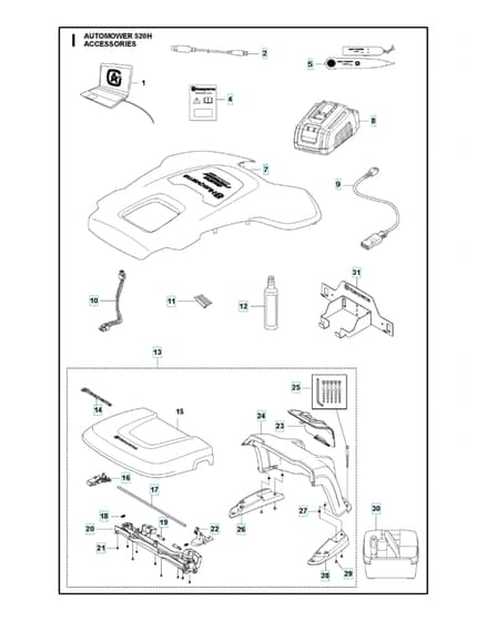Husqvarna Automower 520H - Accessories