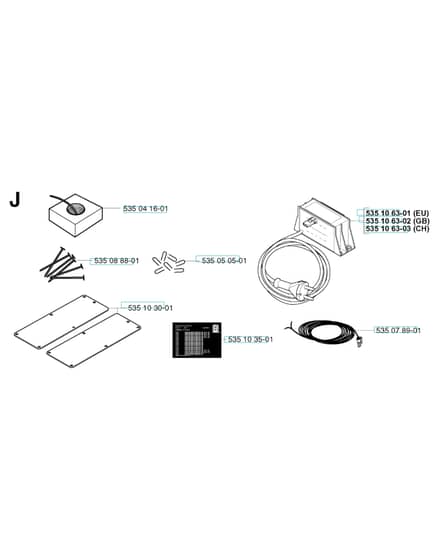 Husqvarna Automower G1 2003 - Installation Accessories