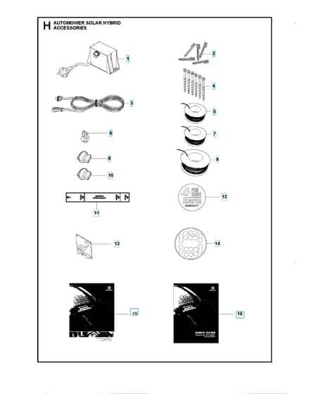 Husqvarna Automower Solar Hybrid - Accessories