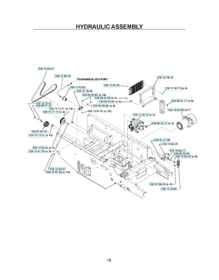 Husqvarna Bz27 D - Hydraulic Frame 2
