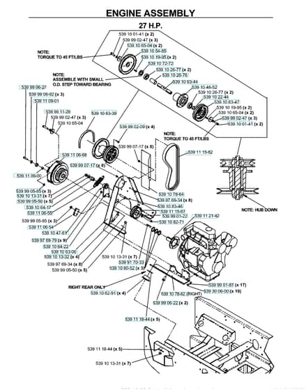 Husqvarna Bz34 - Engine