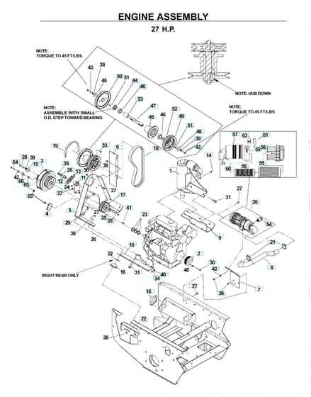 Husqvarna Bz6127 D - Engine