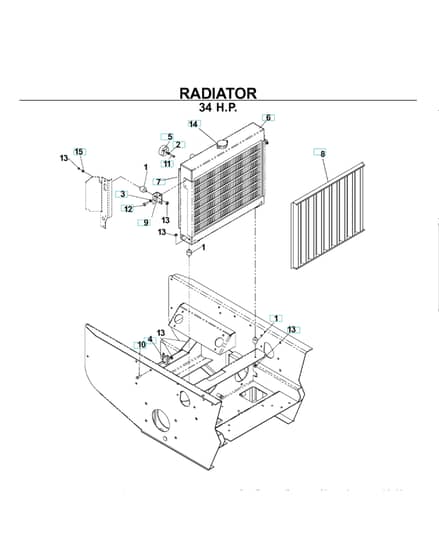 Husqvarna Bz6134 D - Cooling System 2