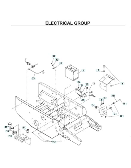 Husqvarna Bz6134 D - Electrical