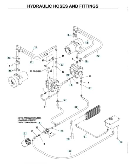 Husqvarna Bz6134 D - Hydraulic Pump 2