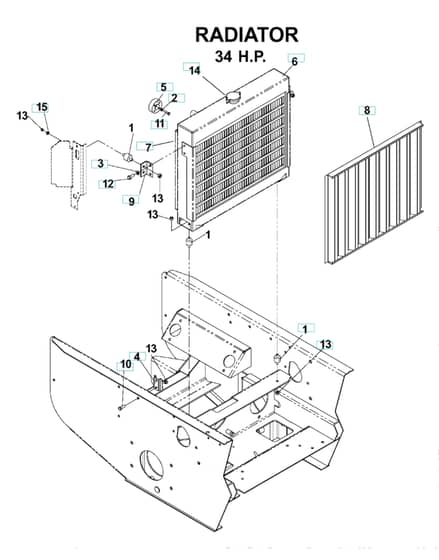 Husqvarna Bze7234 D - Cooling System 2