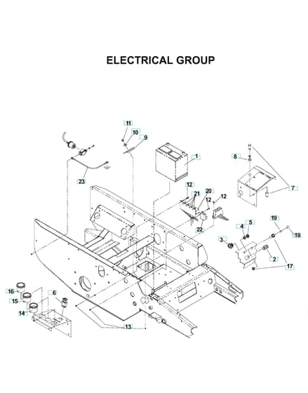 Husqvarna Bze7234 D - Electrical