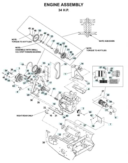 Husqvarna Bze7234 D - Engine 2