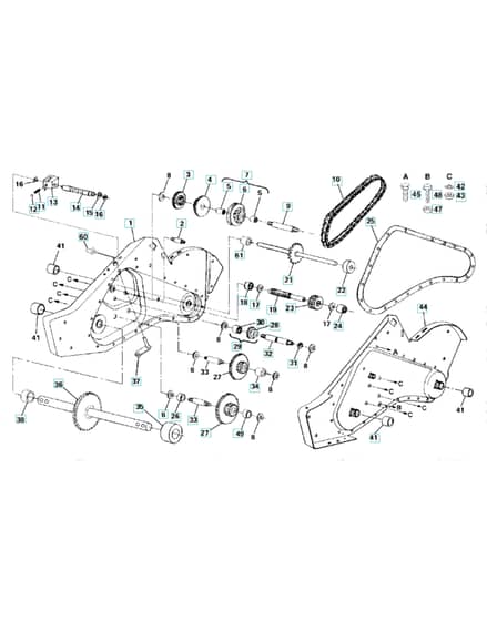 Husqvarna CRT1350LS - 2011-9 - Transmission