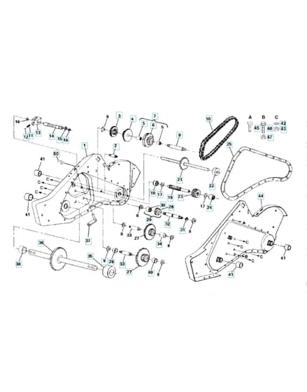 Husqvarna CRT81 - 2008-11 - Transmission