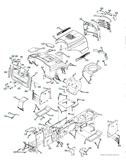 Husqvarna Ct131 - Chassis & Enclosures
