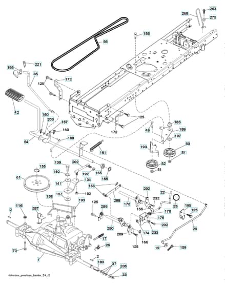 Husqvarna Ct 126 - Drive