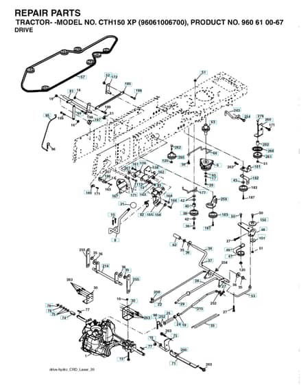 Husqvarna Cth150 Xp - Drive