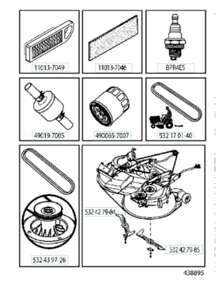 Husqvarna Cth163 T - Frequently Used Parts