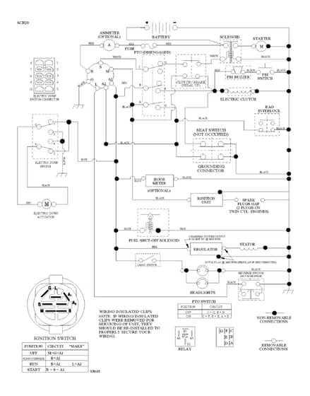 Husqvarna Cth200 Twin - Schematic