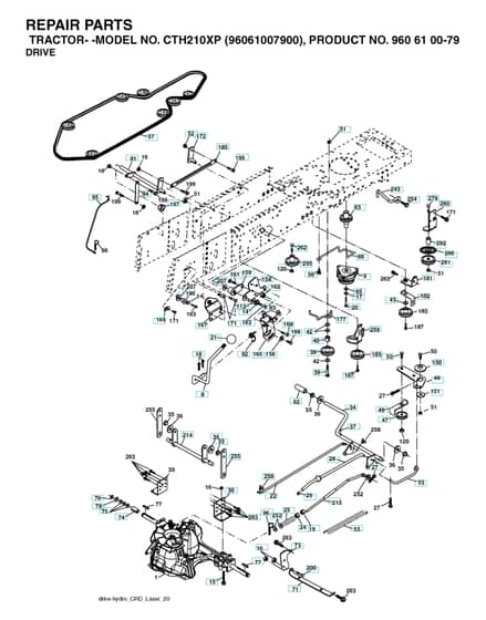Husqvarna Cth210 Xp - Drive