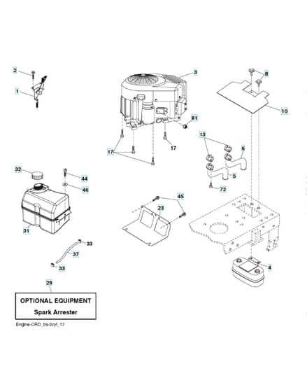 Husqvarna Cth2642Te - Engine