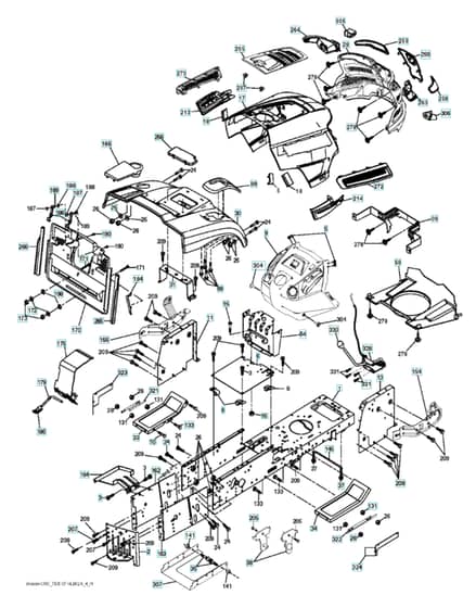 Husqvarna Cth 202T - Chassis & Enclosures