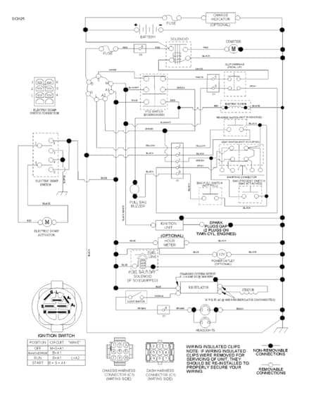 Husqvarna Cth 224T - Schematic