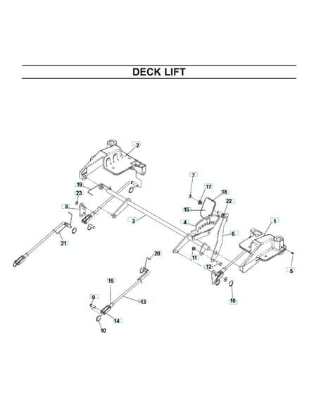 Husqvarna Cz42175 - Mower Lift & Deck Lift