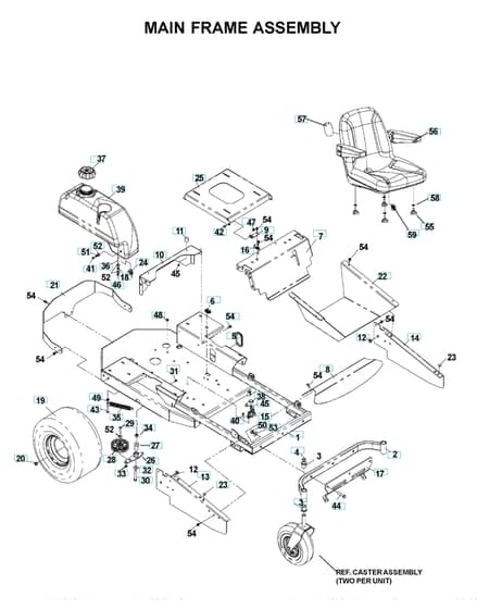 Husqvarna Cze4818 Kaa - Frame