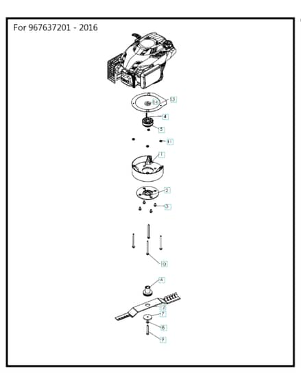 Husqvarna DBS51 - Engine 2