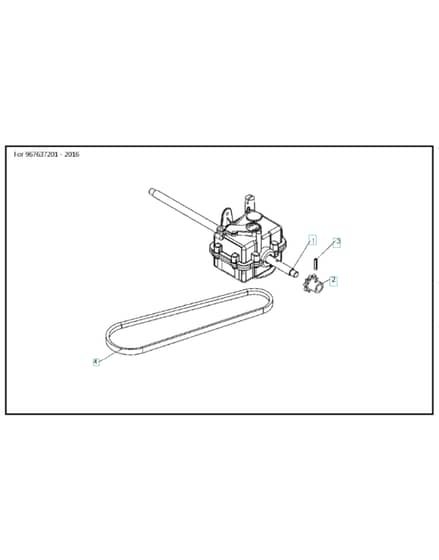 Husqvarna DBS51 - Gear Box 2
