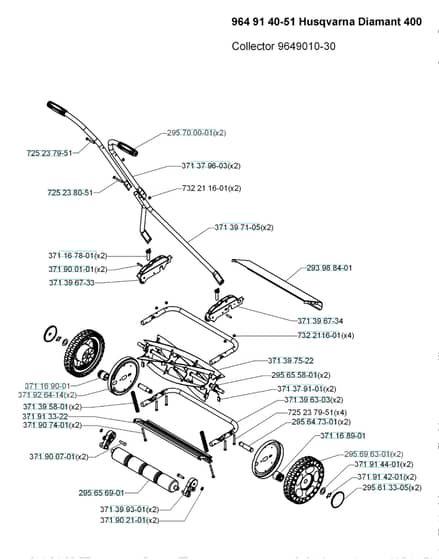 Husqvarna DIAMANT 400 - Product Complete