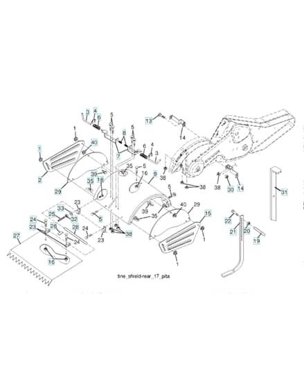 Husqvarna DRT900H - 2017-11 - Tine Shield