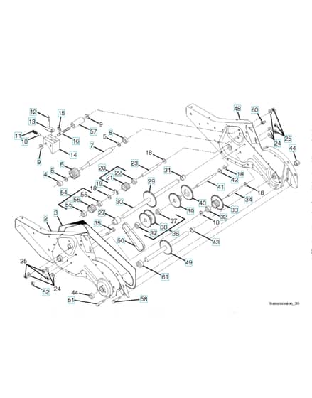 Husqvarna DRT900H - 2017-11 - Transmission