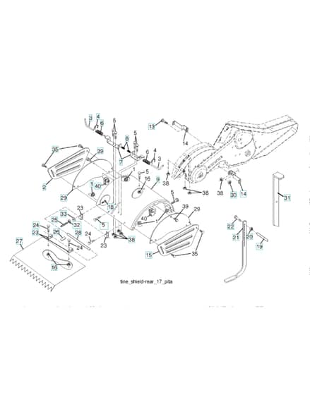 Husqvarna DRT900 - 2016-8 - Tine Shield