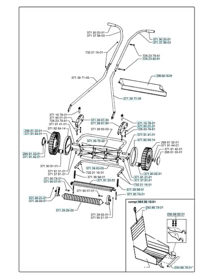 Husqvarna EXCLUSIVE 5400 - Repair Parts