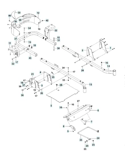 Husqvarna Ez22 Ce - Frame