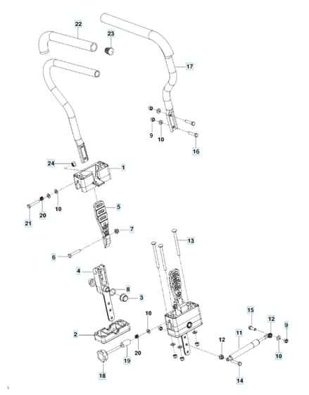 Husqvarna Ez22 Ce - Steering