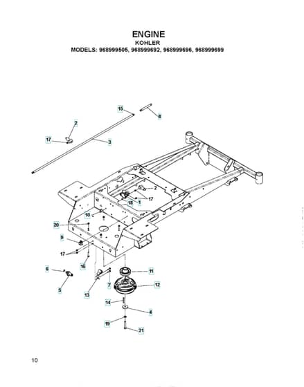 Husqvarna Ez4220 - Engine